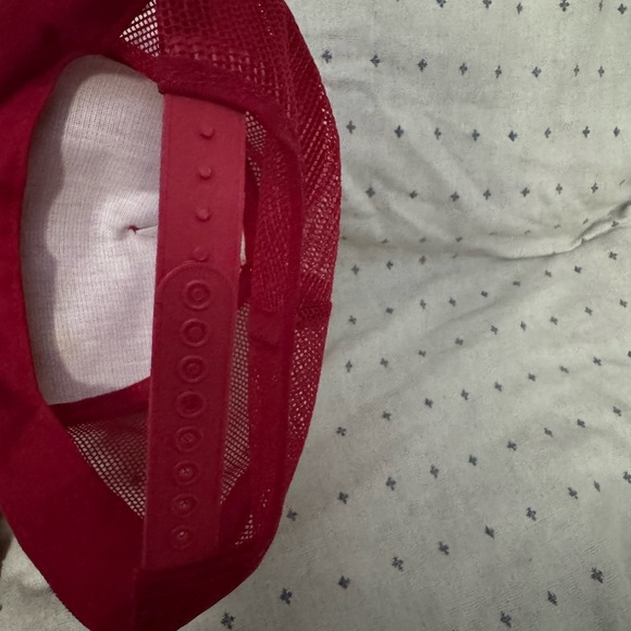 Vintage Style SnapBack Farming Red Co-Op hat farming stitched logo made in USA - Picture 7 of 8